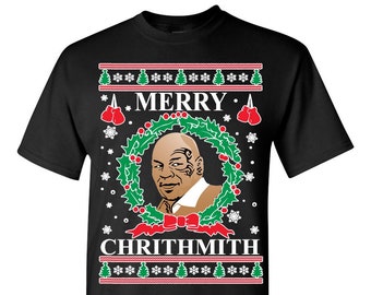 Camiseta feia de natal camiseta alegre christmithmith