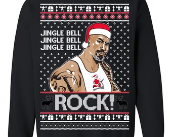 rock christmas sweater