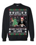 Ugly Christmas Sweater The Office Happy Birthday Jesus Sorry Your Party's So Lame Unisex Sweatshirt 