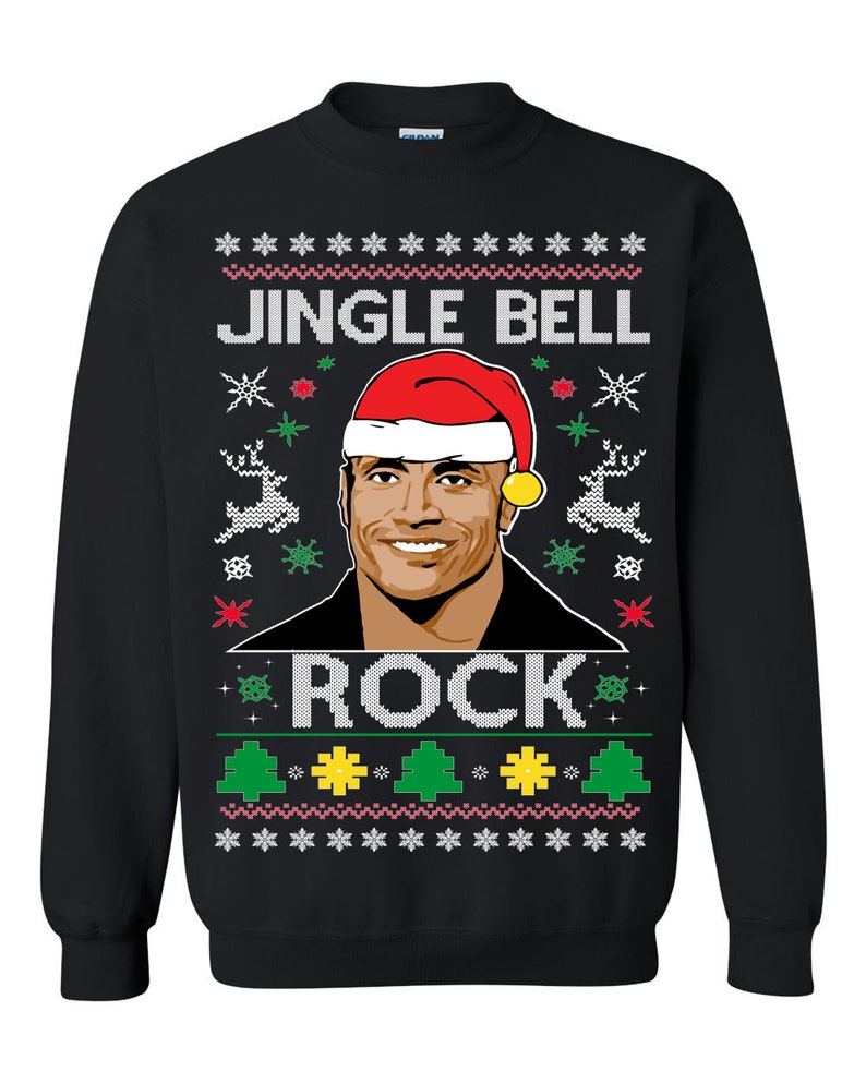 The Rock Ugly Christmas Sweatshirt