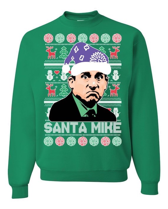 The office themed ugly christmas sweater outlet