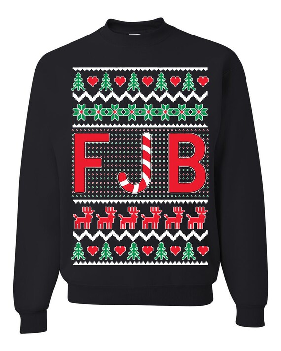 Ugly Christmas Sweater FJB Unisex Sweatshirt - Etsy