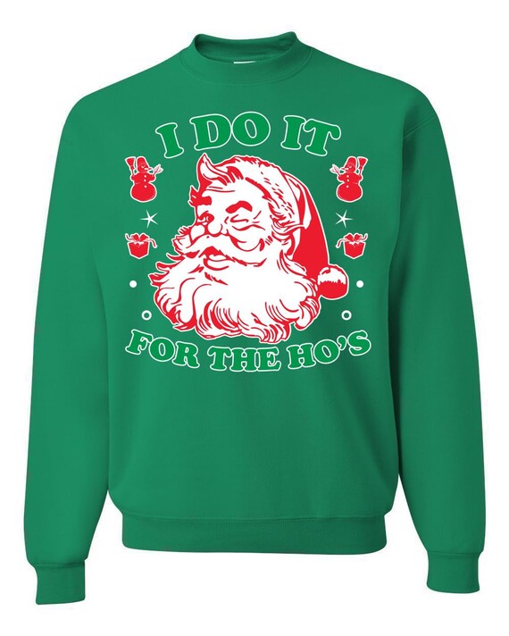 Pull de Noël Coucou Père Noël – Noir & Rouge | Coton bio