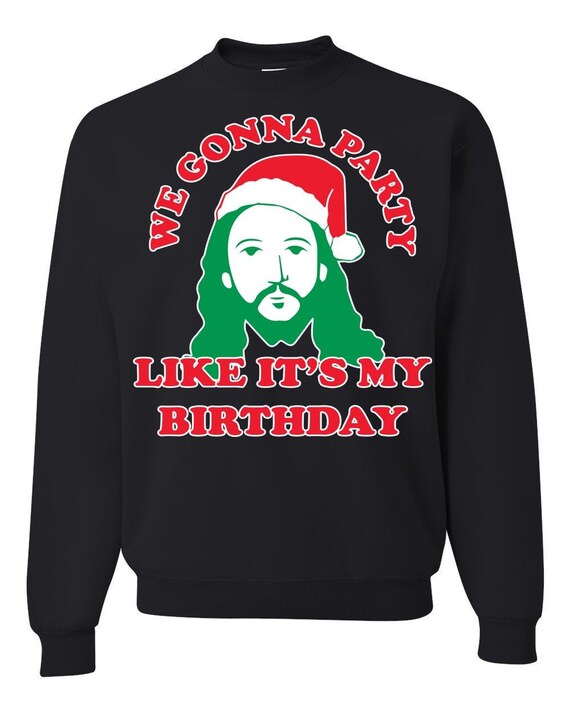 christmas sweater jesus