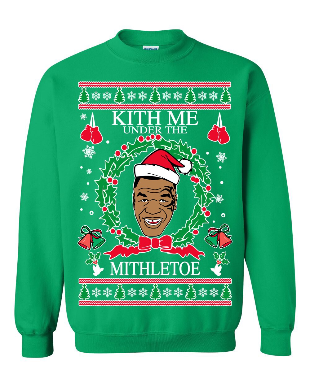 Mike tyson sweater christmas online
