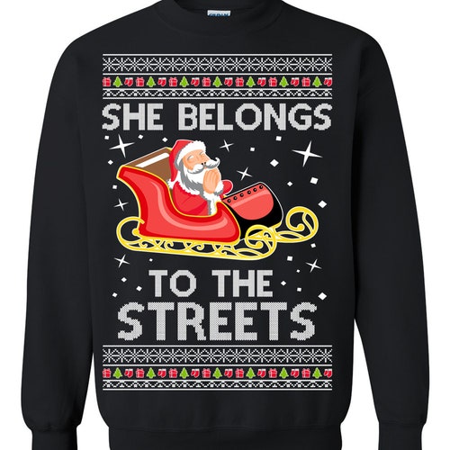 Boxer Ugly Christmas Sweater. Unisex Sweatshirt. - Etsy