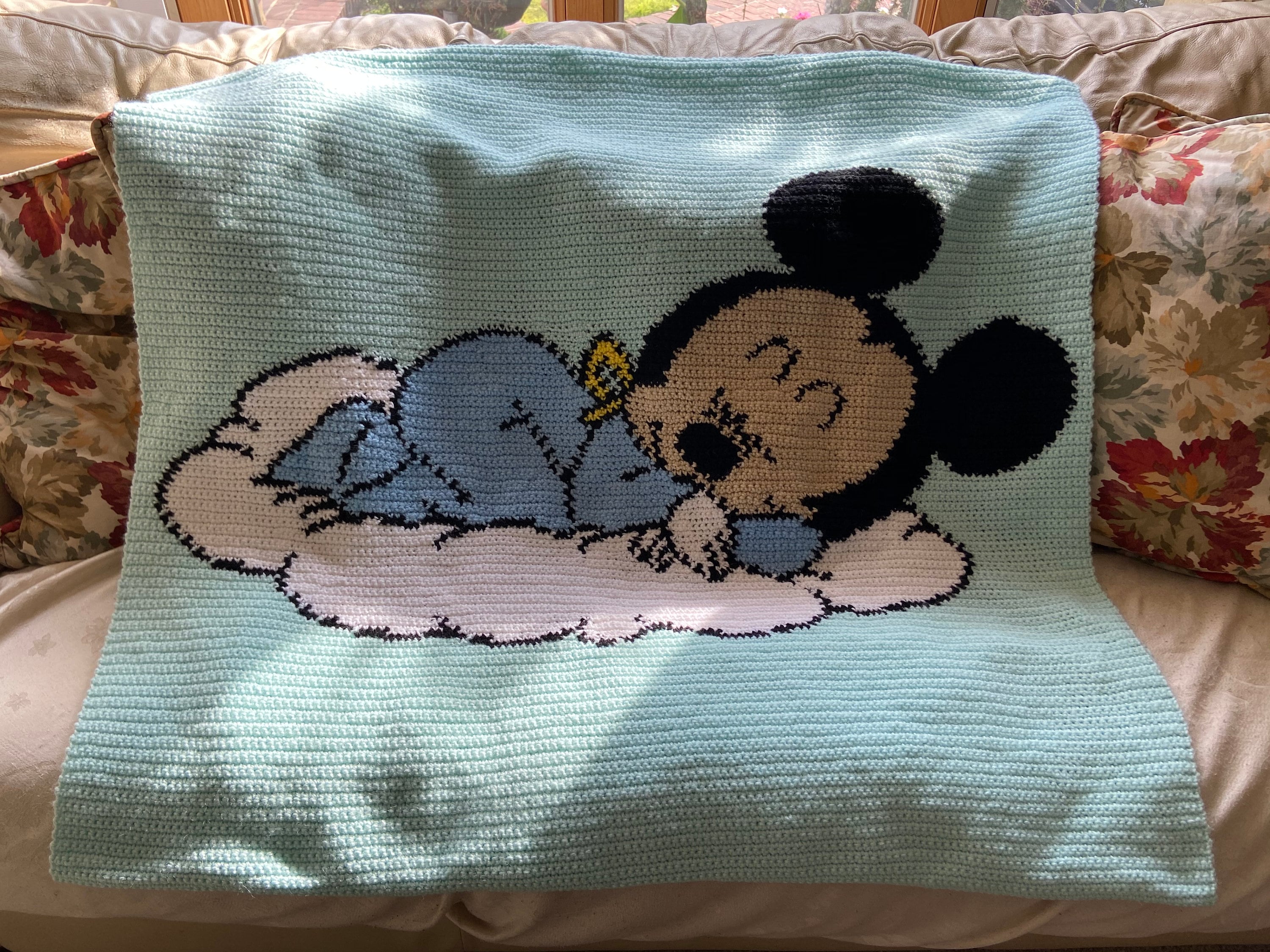 Disney baby blanket crochet patterns hot sale