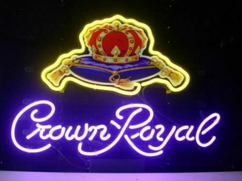 Handgemachte Krone Royal Logo Echtes Glas Neon Etsy