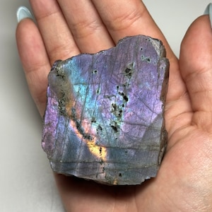 Purple Labradorite from Madagascar