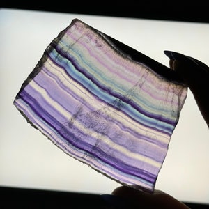 Rainbow Fluorite Slab