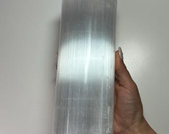 Cilinder selenietlamp uit Marokko