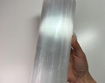 Cilinder selenietlamp uit Marokko