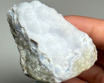 Druzy Raw Blue Lace Agat