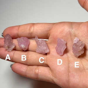 Crystallized Rose Quartz from Brazil