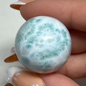 15.7g Larimar Sphere from the Dominican Republic