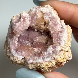 Pink Amethyst Geode from Argentina