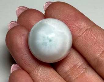 Larimar Sphere from the Dominican Republic