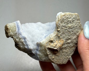 Druzy Raw Blue Lace Agat