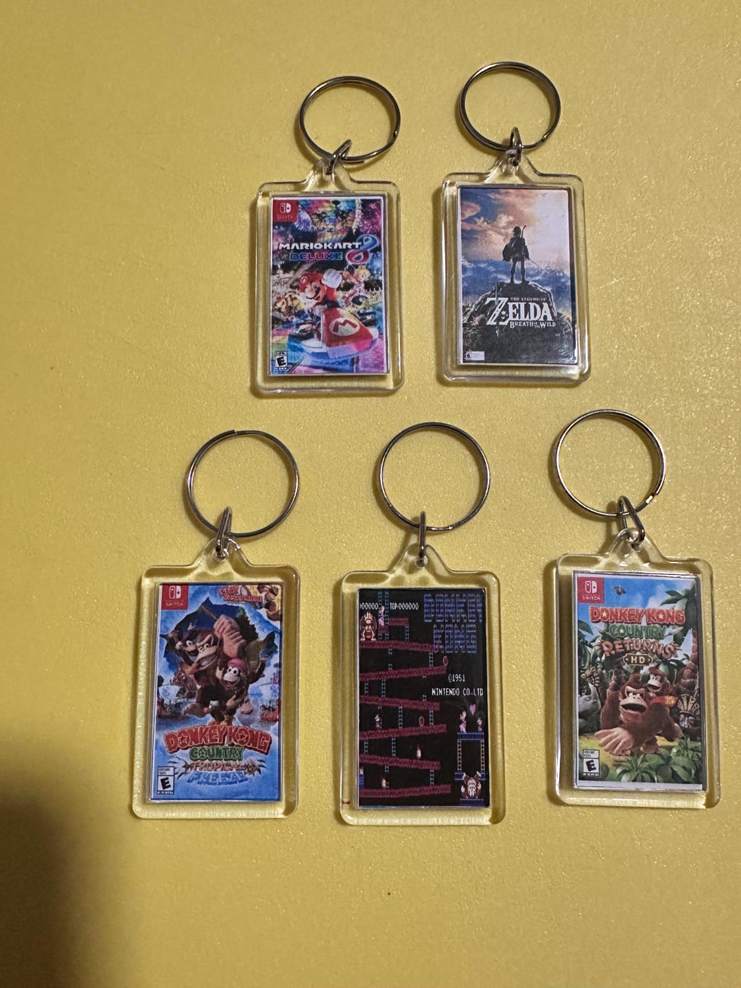 Game Inspired Keychains - Etsy