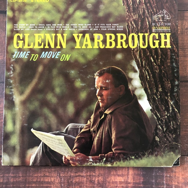 RCA Victor Glenn Yarbrough Time to Move On LSP-2836