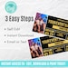 Event Ticket Printables, Editable Event Tickets, Event Ticket Template ...