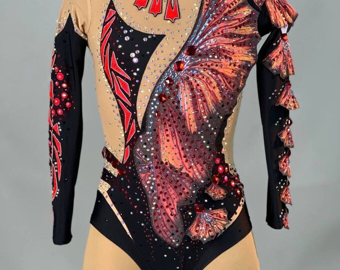 Rhythmic Gymnastics Leotard – Snow butterfly | Collection 2025/2026 main image 1