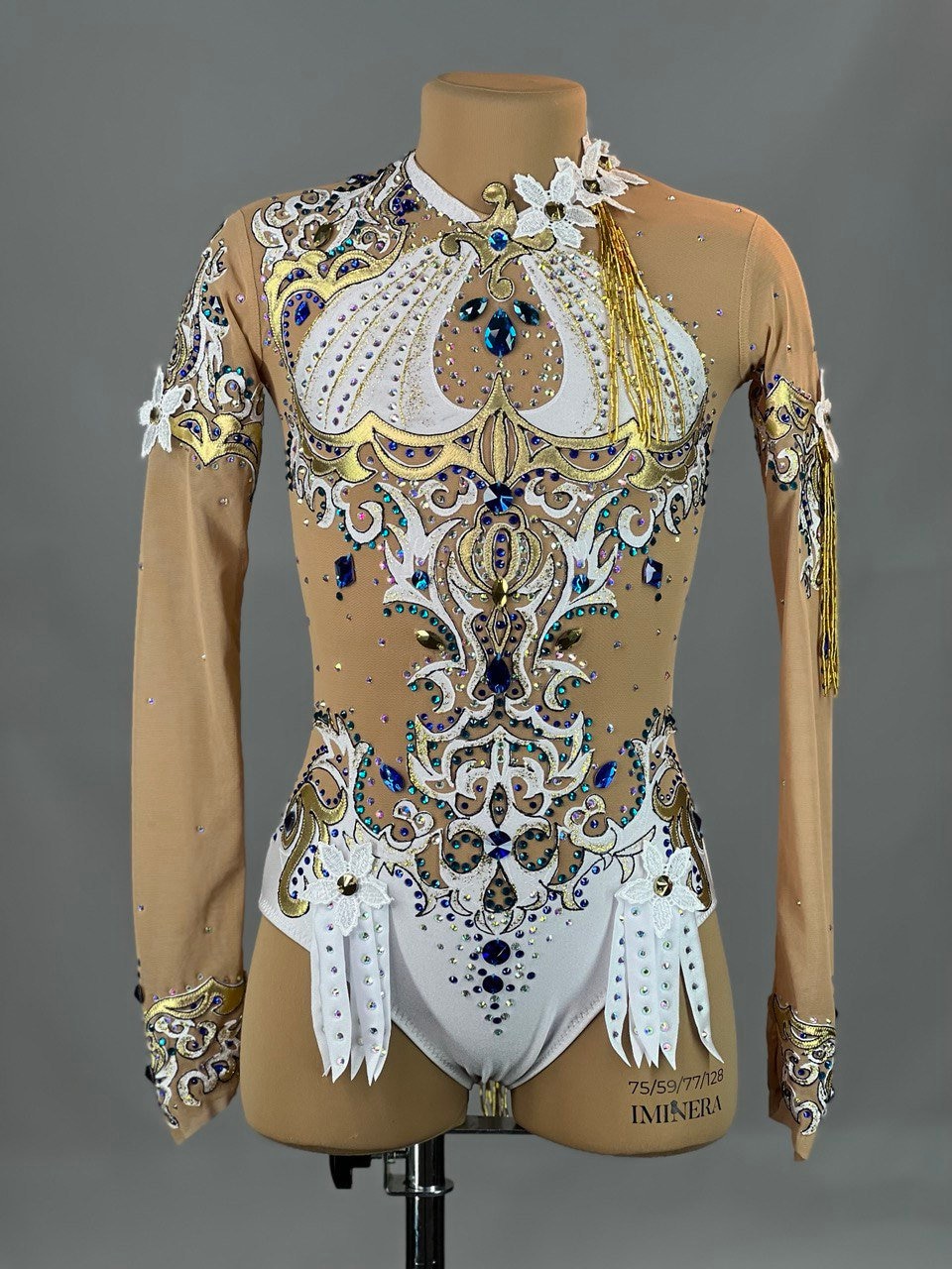 Rhythmic Gymnastics Leotard – Snow butterfly | Collection 2025/2026 main image 0