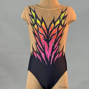 Rhythmic Gymnastics Leotard for Competition | Ice Figure Skating Dress, Acrobatic Gymnastics Costume
