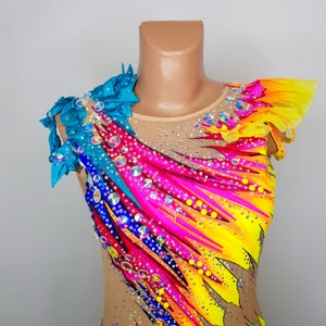 For custom. Rhythmic Gymnastics Leotard for Competition | Ice Figure Skating Dress, Acrobatic Gymnastics Costume, ballroom dress