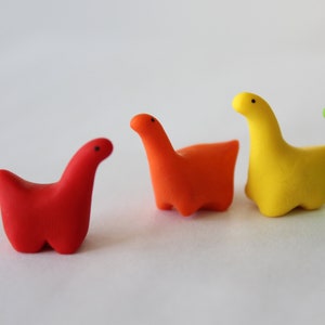 Mini Clay Dino Figurines