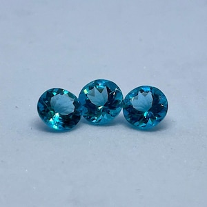 Paraiba Apatite Ring - Etsy