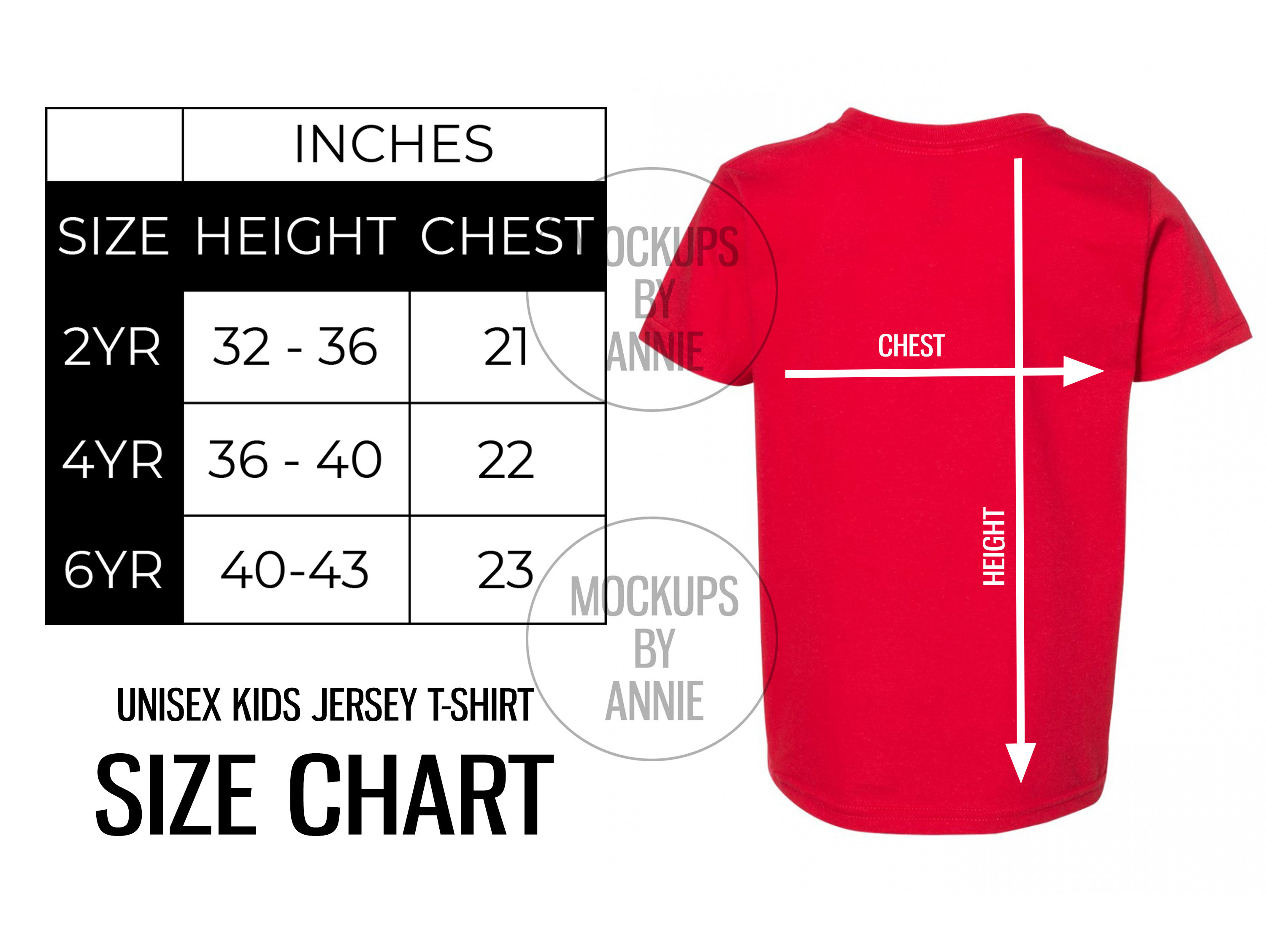 american apparel t shirt size guide