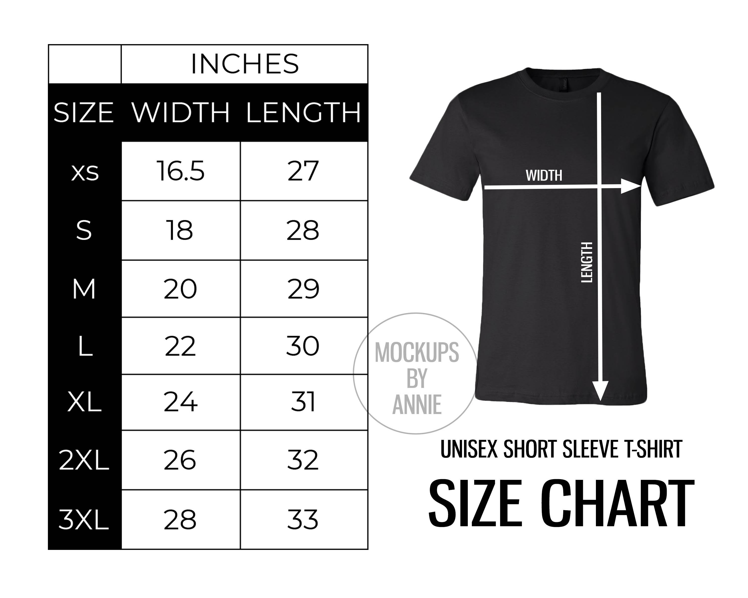 Xs Shirt Size Chart | ubicaciondepersonas.cdmx.gob.mx