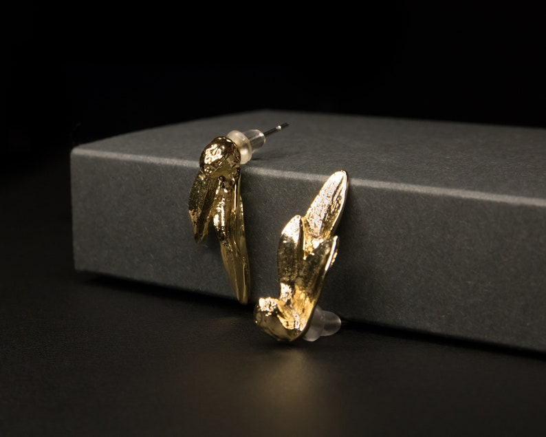 olive leaf earrings ancient greek art earrings for women/'sbrass earrings