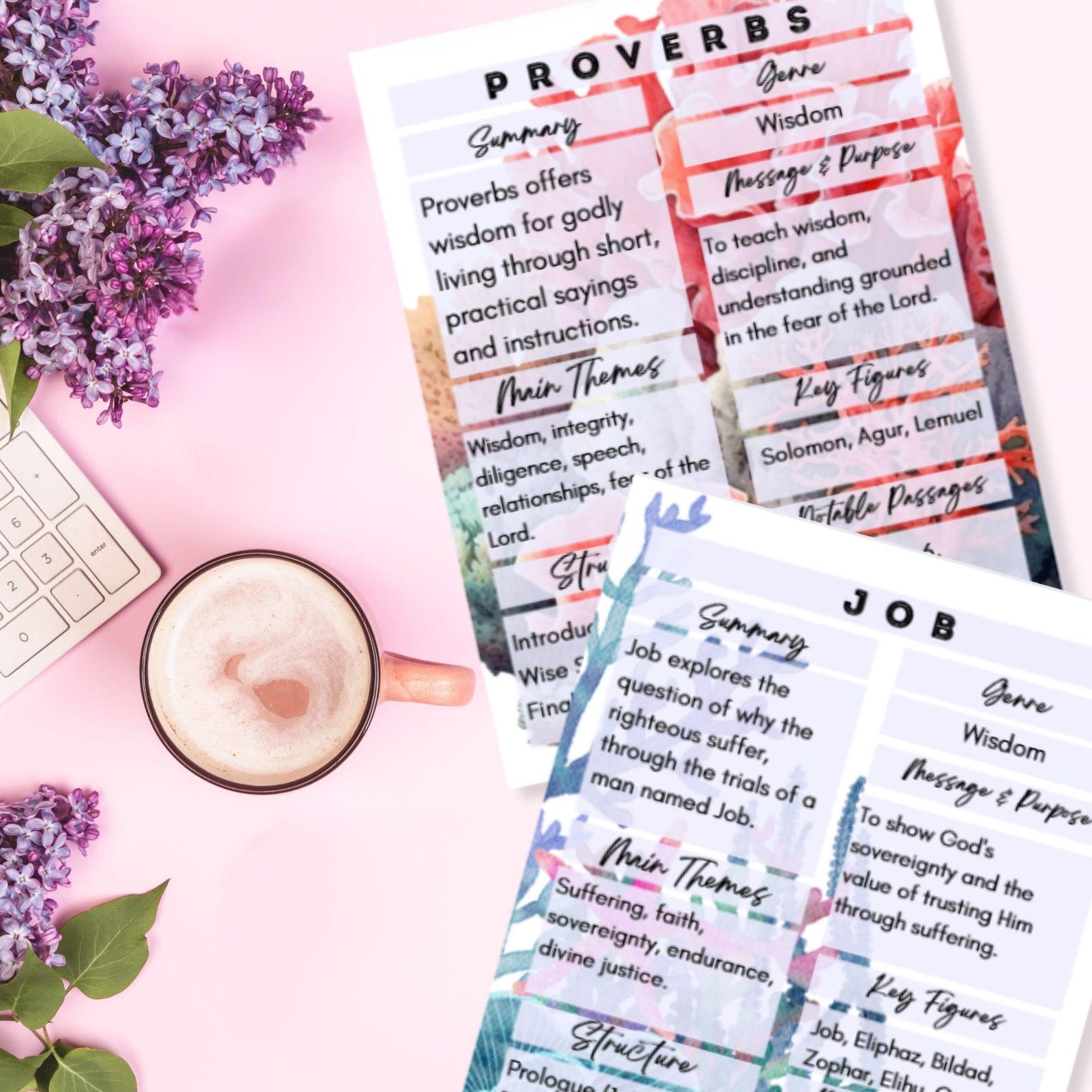 66-book Bible Study Guide Printable | Hyperlinked Study Sheets for Each ...