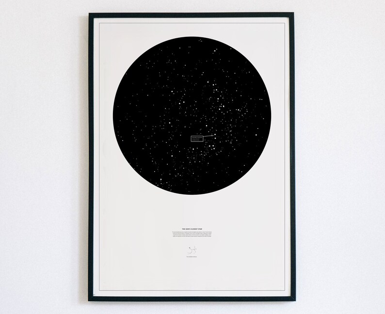 Proxima Centauri astronomy poster unframed The Sun/'s nearest star