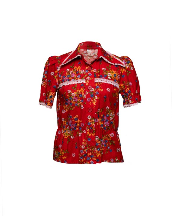 Vintage Floral Shirt