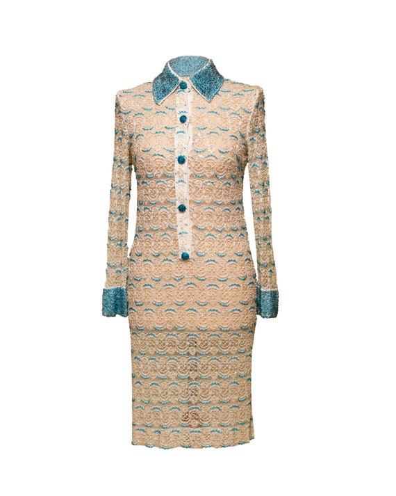 Vintage Beaded Dress