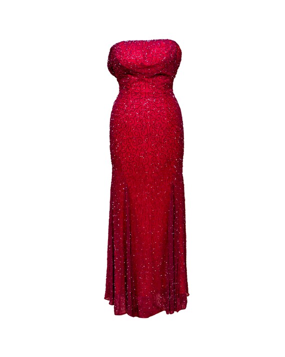 Vintage Beaded Dress