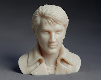 Elvis Presley Silicone Candle Mold | Resin Mold | Soap Mold | Matte Finish