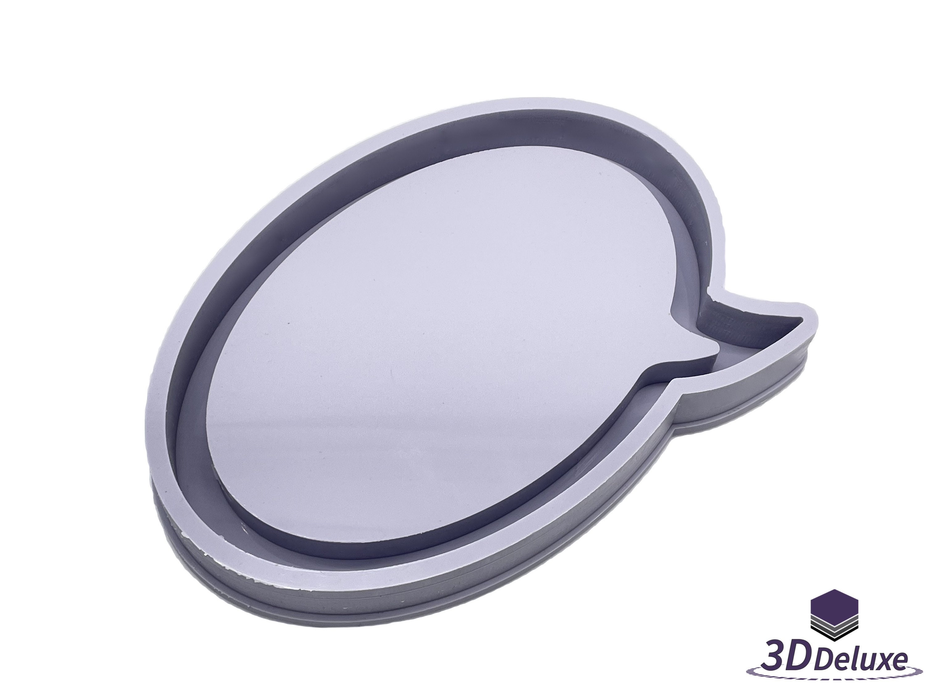 High Gloss Speech Bubble Rolling Tray Silicone Mold | Resin Casting | Smooth as Glass | High Quality Handmade