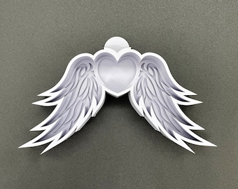 Angel Wings Car Freshie Mold | DIY Freshies | Aroma Beads Mold | Freshie Silicone Mold