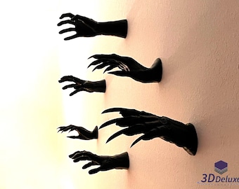 Halloween Hand Decor | Wall mountable scary decor for your living room | Mounting hardware included!