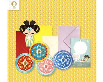 Linwa Fortune Coaster with Message card
