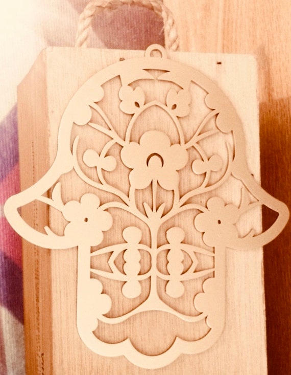 Hamsa Wall Decor Gifts for Home Good Luck Wall Decor Wall