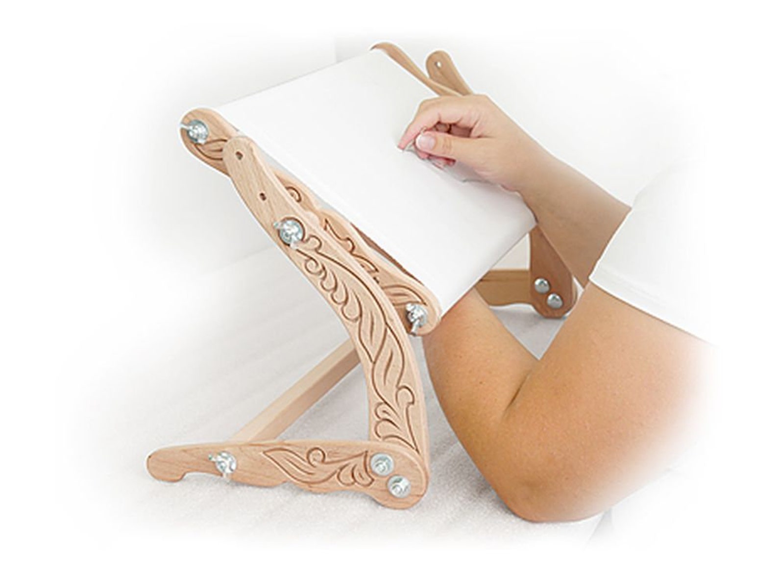 Embroidery Hoop Stand Needlework Adjustable Lap Frame Stand Etsy