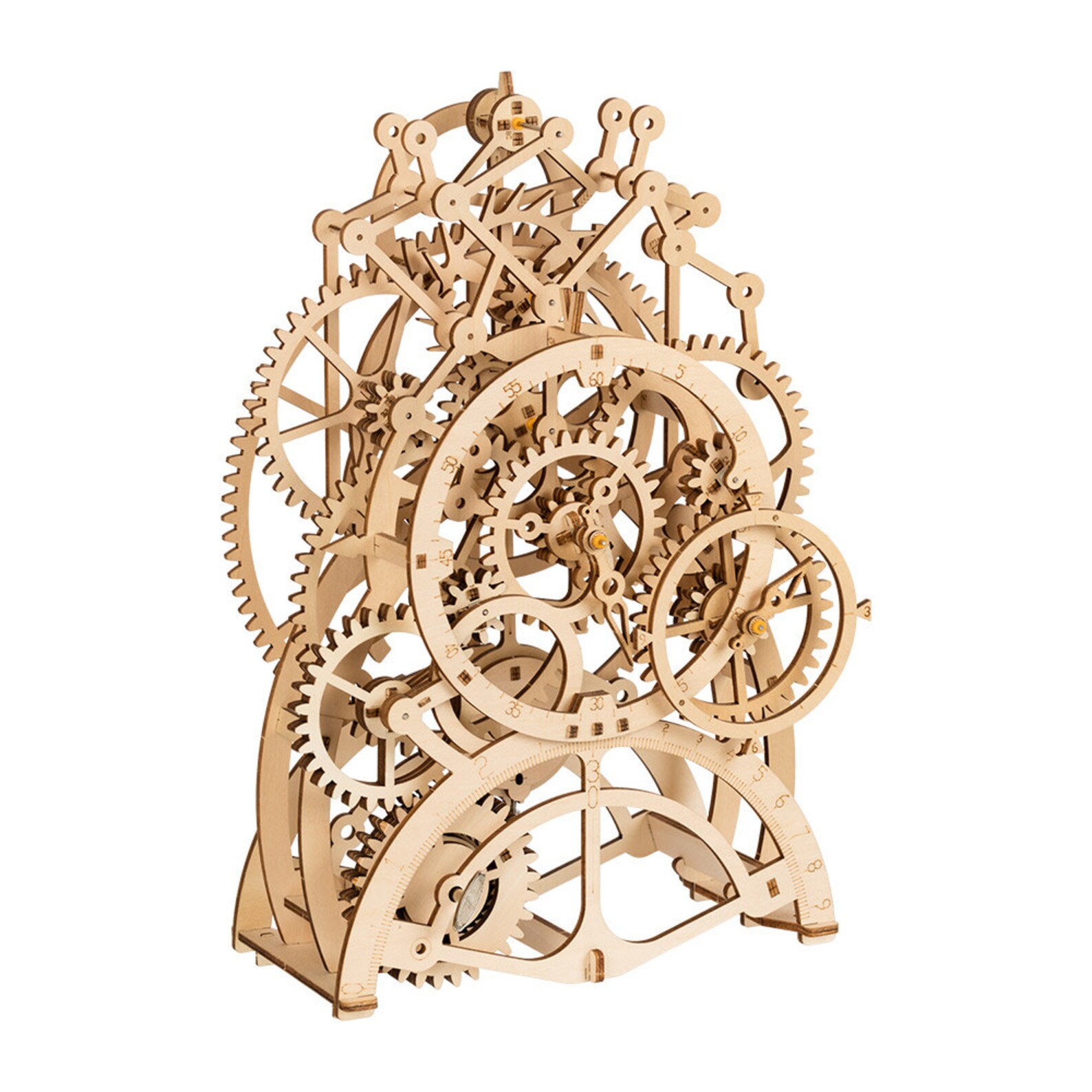 Clock watch wooden puzzle kit kids Horologium Wooden Etsy