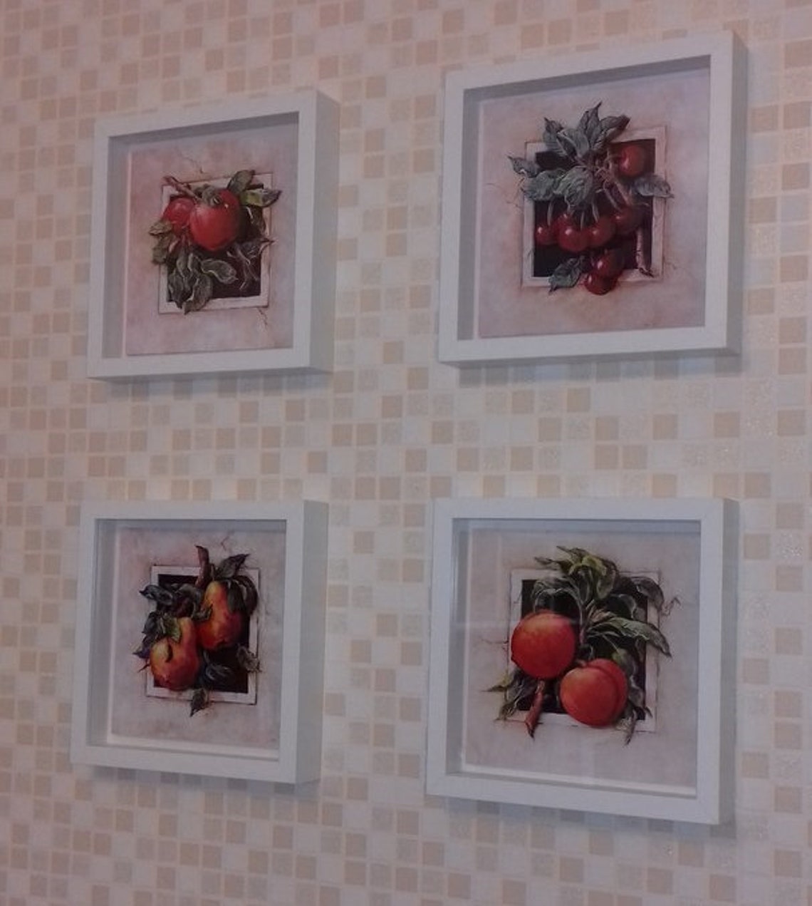 Pears Paper Tole Kit 3D Paper Decoupage Kit 3D Paper Crafts Etsy