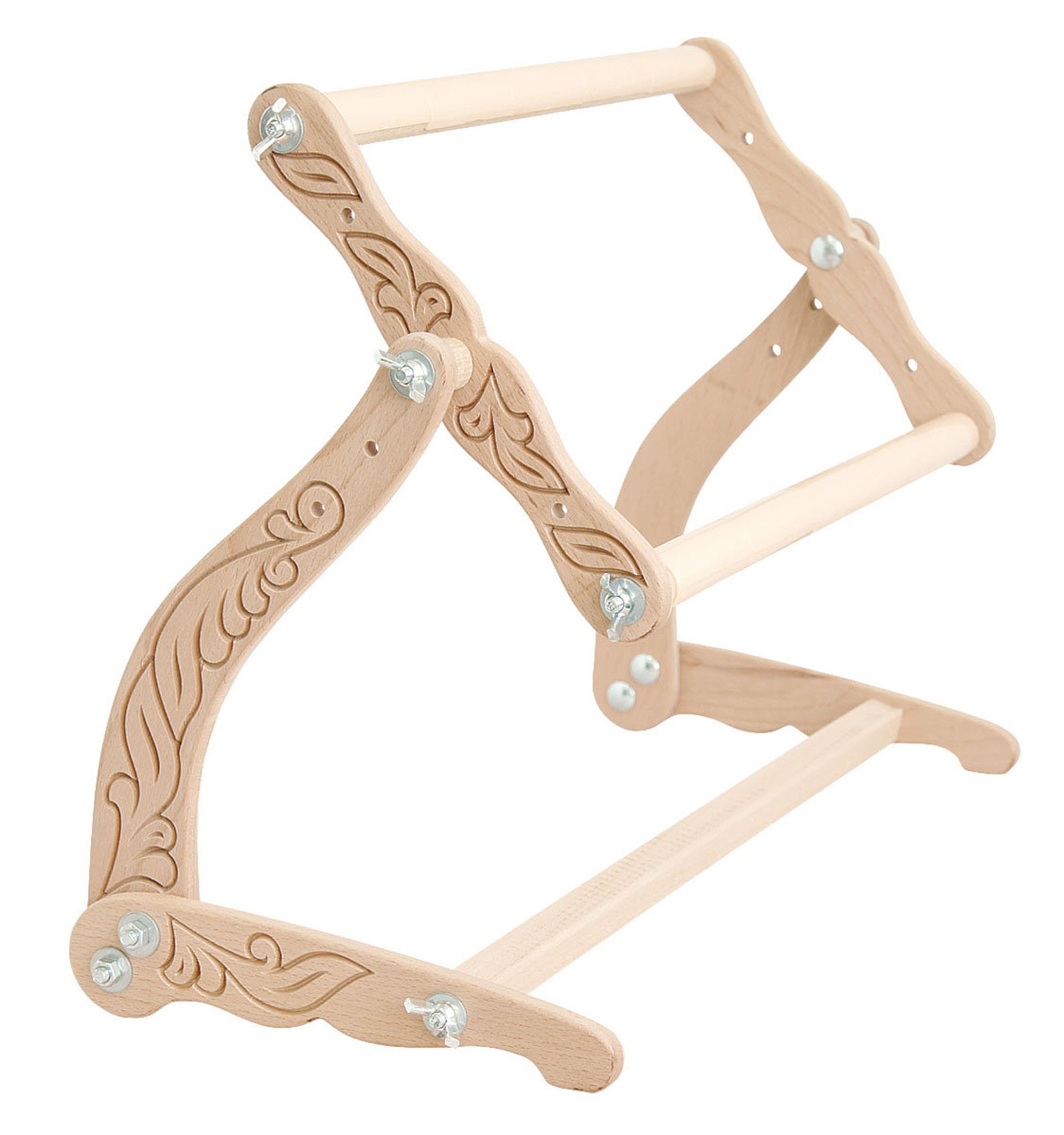 Embroidery Hoop Stand Needlework Adjustable Lap Frame Stand Etsy