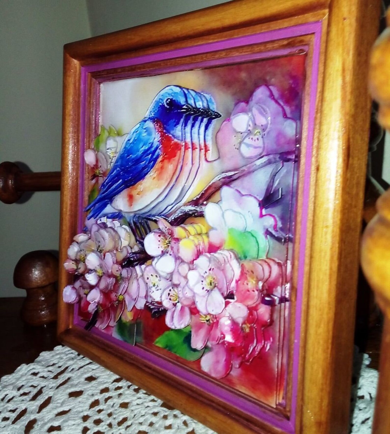 Spring Bird 3d paper tole kit 3D paper decoupage kit 3D Etsy
